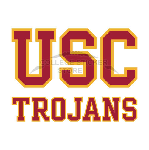 Homemade Southern California Trojans Iron-on Transfers (Wall Stickers)NO.6262